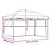 Tendone per Feste Pieghevole Pop-Up con 3 Pareti Beige - Foto miniatura 9