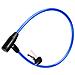 Cavo Antifurto Per Bicicletta Serratura A Chiave Sicurezza Ottimale, Blu - Foto miniatura 4