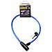 Cavo Antifurto Per Bicicletta Serratura A Chiave Sicurezza Ottimale, Blu - Foto miniatura 5