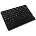 Tastiera Bluetooth Con Tasti Rotondi E Touchpad + Combo Mouse Bluetooth, Compatibile Con Ipad, Android E Altro Black - Foto miniatura 1