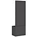 Vaso da Giardino con Pannello Decorativo Nero 50 x 140 cm - Foto miniatura 7
