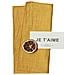 Set Di 12 Tovaglioli Da Tavola In Cotone - Orlo A Giorno, Bordo Sfilacciato, Mussola Per Matrimoni, Natale E Decorazioni Tavola Yellow - Foto miniatura 1