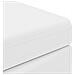 Pouf Bianco Pelle Sintetica e Legno Ingegnerizzato - Foto miniatura 5