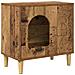 Casa per Gatti Legno vecchio 51 x 30 x 52 cm Legno multistrato - Foto miniatura 1