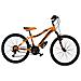 Bici Da Ragazzo Mountain Bike 24 Mtb Vortex Bicicletta Vx24sf Con Forcella Ammortizzata E Cambio 18v - 38 Arancio Nero Argento Opaco - Foto miniatura 1