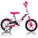 Bici Da Bambina Misura 10'' Art. 108l-0509 Bicicletta Da Bimba Modello 108 Sport Senza Freni - Foto miniatura 1