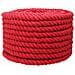 Corda Rosso 2,4 x 2,4 x 5000 cm Cotone - Foto miniatura 1