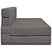 Divano Letto Pieghevole Grigio Chiaro 152 x 86,5 x 60 cm - Foto miniatura 4