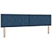 Letto box spring con materasso Blu 200 x 200 cm Tessuto - Foto miniatura 5