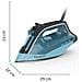 Ferro da Stiro a Vapore 2400W 40G /Min 3Imp Elettroniche Serb 250Ml - Foto miniatura 5