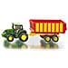 Trattore con carrello di silaggio - Foto miniatura 2