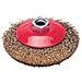 Spazzola Conica per Smerigliatrice Filo acciaio 0,3 mm Ø 100X10 mm Filetto 14Ma - Foto miniatura 1