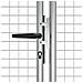 Cancello Per Giardino In Acciaio Zincato 415x175cm Argento - Foto miniatura 4