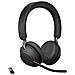 Evolve2 65 Cuffie Wireless Cuffie On Ear Certificate UC, con Funzione Noise Cancelling, Batteria a Lunga Durata, Adattatore Bluetooth USB-A, Nero - Foto miniatura 1