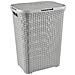 Cestino Della Biancheri Colore Grigio 60l Stile Naturale - Foto miniatura 1