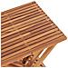 Sgabello Pieghevole 40x32x45 Cm In Legno Massello Di Teak - Foto miniatura 6