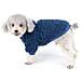 Piccoli Vestiti Del Cane Del Cappotto Di Inverno Caldo Pile Cucciolo Giacca Abbigliamento Chihuahua Maglione Abbigliamento Per Animali Cat Doggie Ragazzi Ragazze Jumper Blu S - Foto miniatura 2