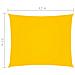 Parasole a Vela Oxford Rettangolare 3,5x4,5 m Gialla - Foto miniatura 6