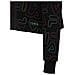 Felpa Con Cappuccio Women Salina Aop - Cropped Hoody Donna - Black M - Foto miniatura 1