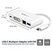 Adattatore Multiporta per Portatili USB-C - Power Delivery - DVI - GbE - USB 3.0 - Foto miniatura 3