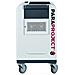 Paraproject Trolley I32 - Carrello (sincronizzazione E Ricarica) Per 32 Tablet / 1 Notebook - Con Serratura - Grigio, Bianco - Dimensioni Dello Schermo: Fino A 33,8 Cm (tablet) / Fino A 43,2 Cm (notebook) (fino A 1 - Foto miniatura 2