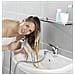 Cuffie Doccia Per Lavabo Batteria, Gadget Portatile In Acciaio Inox - Tubo 150 Cm, - Foto miniatura 4