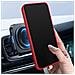 Cover Per Samsung Galaxy A54 5g Bi-materia Anello Metallico Supporto Bordo Rosso - Foto miniatura 3