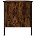 Comodino Rovere Fumo 40x42x50 Cm Legno Multistrato - Foto miniatura 2