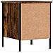 Comodino Rovere Fumo 40x42x50 Cm Legno Multistrato - Foto miniatura 3