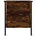 Comodino Rovere Fumo 40x42x50 Cm Legno Multistrato - Foto miniatura 5