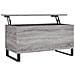 Tavolino Salotto Grigio Sonoma 90x44,5x45 Cm Legno Multistrato - Foto miniatura 2