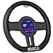 Coprivolante Per Auto Nero In Pvc Con Presa Comoda E Facile Da Installare - Foto miniatura 2
