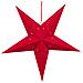 Set Di 2 Stelle Led Carta Rosso 60 Cm Motti - Foto miniatura 7