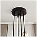 Lampada A Soffitto Nano - Nero - Acciaio Verniciato A Polvere - 116x11,5x11,5 Cm - Foto miniatura 7