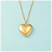 Collana Con Ciondolo A Forma Di Cuore, Collana Con Ciondolo Con Foto In Oro, Catena Da 45 Cm (mp244) Gold - Foto miniatura 4