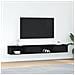 Mobili TV 2 pz Rovere Nero 100x31x25,5 cm in Legno Multistrato - Foto miniatura 1