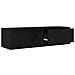 Mobili TV 2 pz Rovere Nero 100x31x25,5 cm in Legno Multistrato - Foto miniatura 6