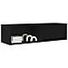 Mobili TV 2 pz Rovere Nero 100x31x25,5 cm in Legno Multistrato - Foto miniatura 7