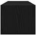 Mobili TV 2 pz Rovere Nero 100x31x25,5 cm in Legno Multistrato - Foto miniatura 9