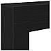 Cornice per Camino Rovere Nero 100x30x87,5 cm in Truciolato - Foto miniatura 2