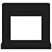 Cornice per Camino Rovere Nero 100x30x87,5 cm in Truciolato - Foto miniatura 6