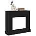 Cornice per Camino Rovere Nero 100x30x87,5 cm in Truciolato - Foto miniatura 8