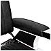 Poltrona Da Barbiere Nera 68x69x116 Cm In Similpelle - Foto miniatura 6