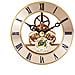 Meccanismo Per Orologio Dorato Da 86mm - Meccanismo A Ingranaggi Trasparenti - Foto miniatura 3