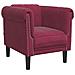 Set di Divani 3 pz Rosso Vino in Velluto - Foto miniatura 4