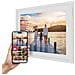 F10W cornice per foto digitali Bianco 25,6 cm (10.1") Touch screen Wi-Fi - Foto miniatura 5