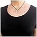 Girocollo In Argento Sterling 925 Con Foro In Pelle Nera - Foto miniatura 2