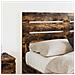 Testiera con testiera Rovere fumé 135 cm Legno multistrato - Foto miniatura 3