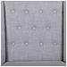Sedia Imbottita Con Ruote Grigie 54x43x104h - Foto miniatura 5