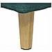 Pouf contenitore Verde Scuro 40 x 40 x 45 cm Tessuto - Foto miniatura 8